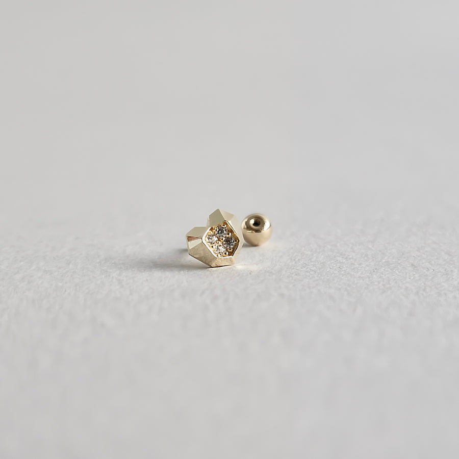 NIA Ear Piercing | 14k Gold (Single)