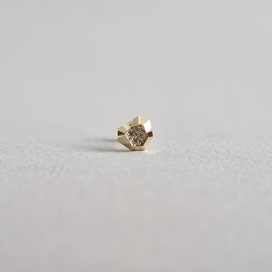 NIA Ear Piercing | 14k Gold (Single)