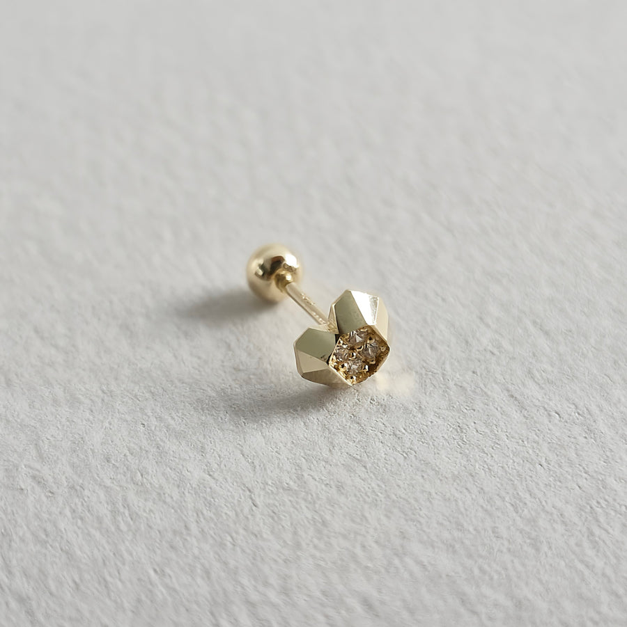 NIA Ear Piercing | 14k Gold (Single)